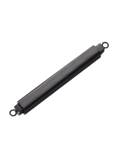 black Stainless steel retractable three-dimensional rod Pendant