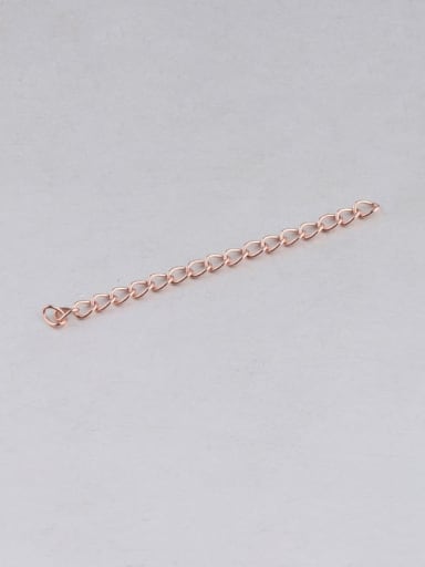 Rose Gold Stainless steel tail chain, bracelet, necklace, extension chain