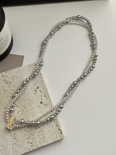 necklace 925 Sterling Silver Trend Geometric Bracelet and Necklace Set