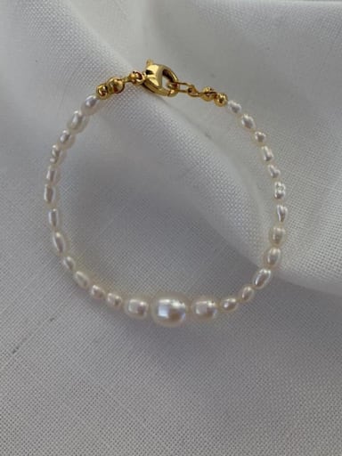Freshwater Pearl Bohemia Handmade Beading  Bracelet