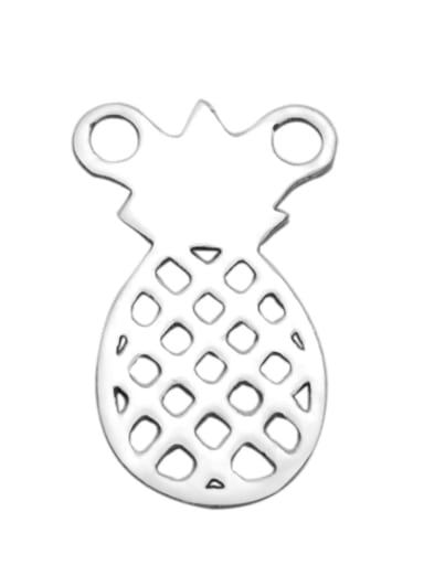 custom Stainless steel Friut Charm Height :  8.2mm , Width: 13.7 mm