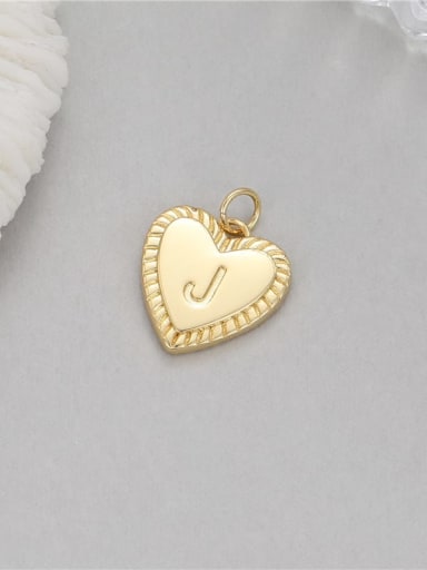 Brass Minimalist Heart DIY Pendant