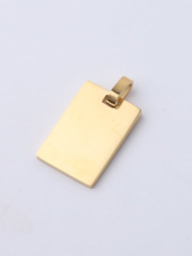 Gold 1522mm Geometric Stainless steel Minimalist Pendant