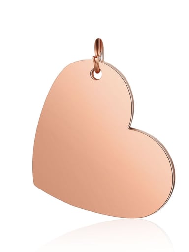 Stainless steel Heart Charm Height : 20mm , Width: 26mm