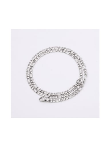 Stainless Steel Figaro Chain Thick Chain