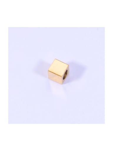 Stainless steel square beads