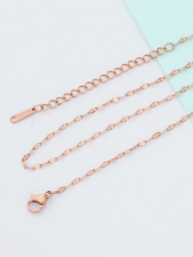 Stainless steel chain lip chain clavicle chain