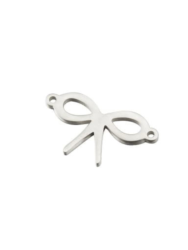 Butterfly Stainless steel Bow Minimalist Pendant