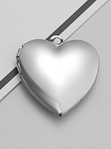 Stainless steel Heart Charm Height : 23 mm , Width: 25 mm