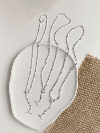 925 Sterling Silver Tassel Vintage Necklace