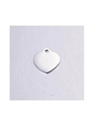 Stainless steel New simple peach heart necklace pendant