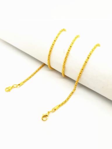 Gold Stainless steel Minimalist Corn Chain Mask Chain Lanyard Sunglass Chains