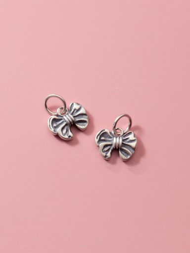 925 Sterling Silver Bowknot Vintage Charms