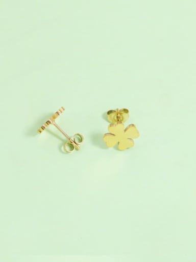 Stainless steel Flower Minimalist Earring