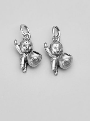 925 Sterling Silver Charm Height :16 mm , Width: 12 mm