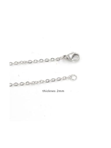 Stainless steel O-chain Minimalist Chain