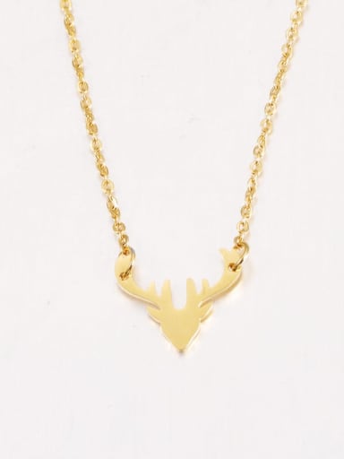 Deer Stainless steel necklace