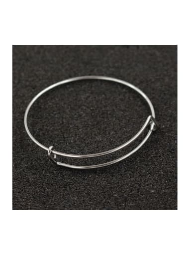 Stainless steel Round Adjustable Minimalist Findings & Components