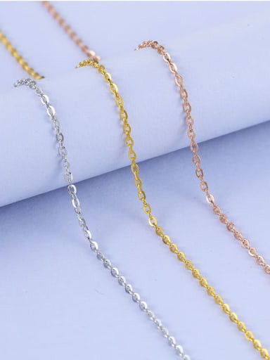 925 Sterling Silver Lengthen Cable Chain