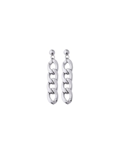Stainless steel Chain Hip Hop Drop Earring