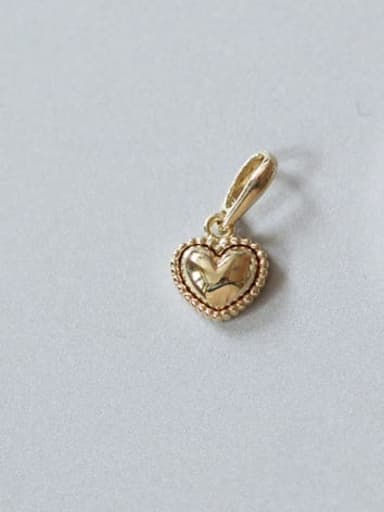 925 Sterling Silver Minimalist Heart Pendant  Necklace