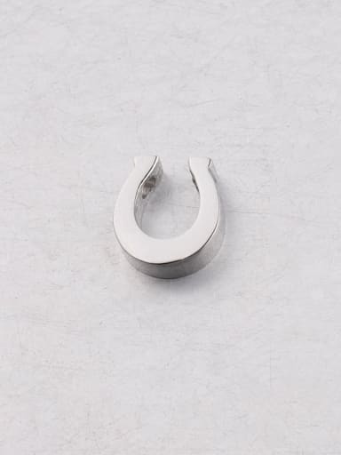 Stainless Steel Horseshoe Small Hole Beads DIY Jewelry Accessories Loose Beads/ Minimalist Findings & Components