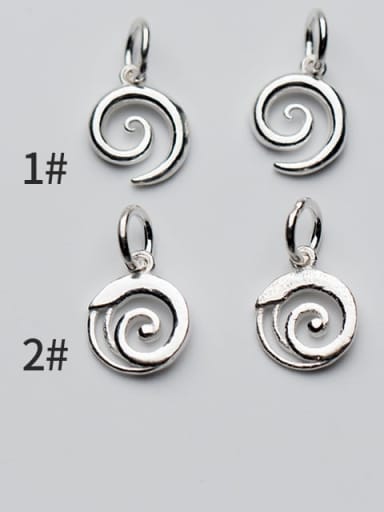 925 Sterling Silver Charm Height : 11 mm , Width: 9 mm