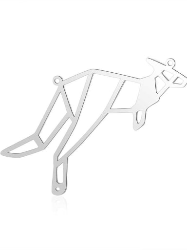 Stainless steel kangaroo Charm Height :60 mm , Width:52 mm