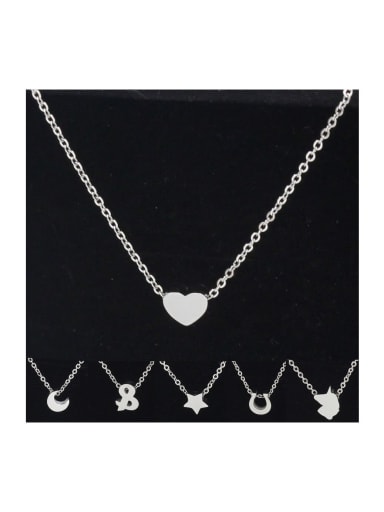 Stainless steel Crown Trend Necklace