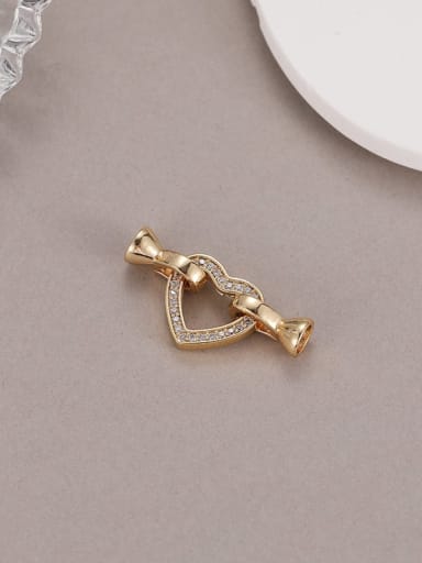 CYD124 Brass Hip Hop  Bowknot DIY Pendant