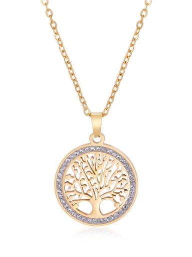 Stainless steel Tree of Life Necklace