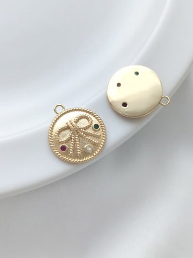 N-DIY-0032 Natural Gemstone Crystal Beads Chain Geometry Pendant Handmade Beaded Necklace