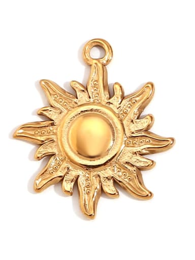 Stainless steel 18K Gold Plated Irregular Charm