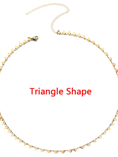 Stainless steel Geometric Trend Belts