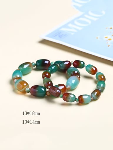 Natural Stone Minimalist Handmade Beaded Bracelet