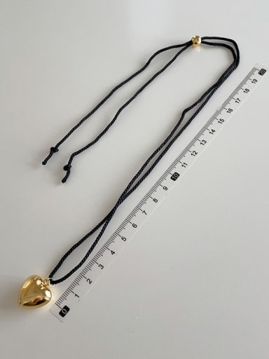 Alloy Heart Minimalist Necklace