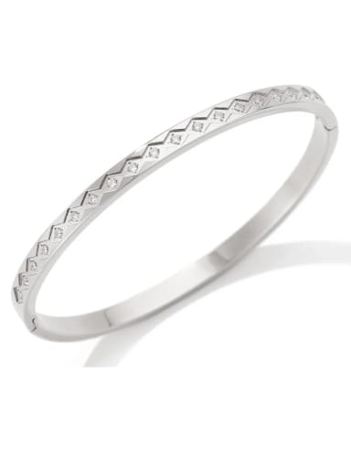 PAS840,Steel Color Stainless steel Band Bangle With Gold or Steel color