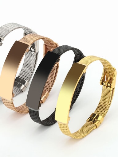 gross Titanium Steel Trend Bangle with multiple colors
