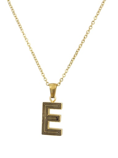 Stainless steel Letter Initials 26 Letter a to z Necklace