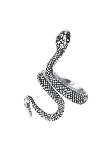 Brass Snake Ring