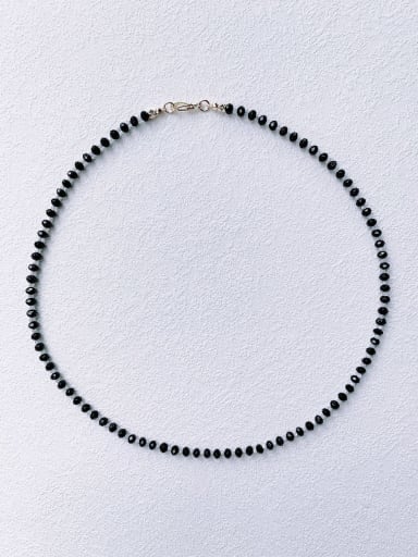 N-STSH-0004 Natural  Gemstone Crystal Beads Chain Handmade Beaded Necklace