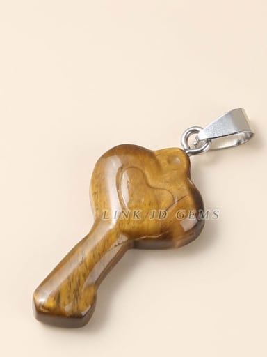 Alloy Heart key shape Minimalist Pendant