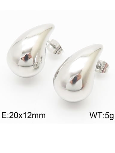 Stainless steel Water Drop Dainty Drop Earring