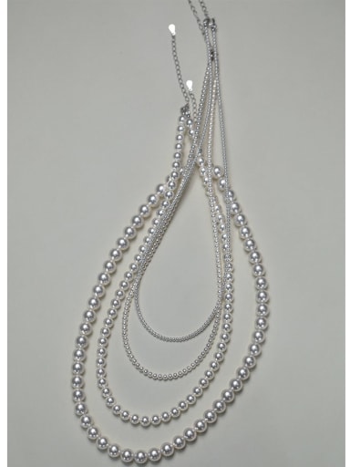Swarovski Crystal Pearl Artisan Choker Necklace