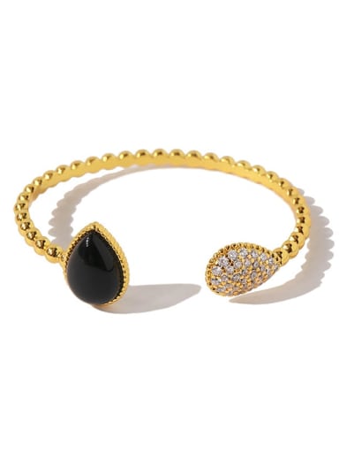 Cubic Zirconia Classic Cuff Bangle