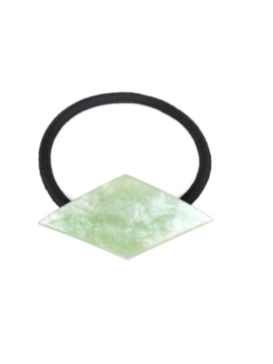 Early spring green Cellulose Acetate Minimalist Geometric Hair Barrette