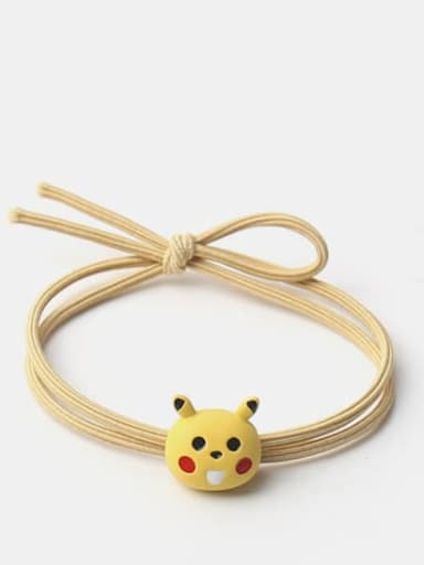 Pikachu Cute cartoon animals Hair Rope