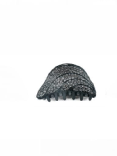 Alloy Rhinestone Acrylic Minimalist Geometric Jaw Hair Claw