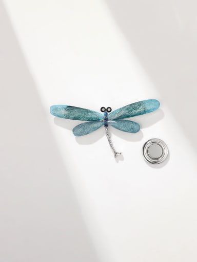 custom Alloy Acrylic Dragonfly Dainty Brooch