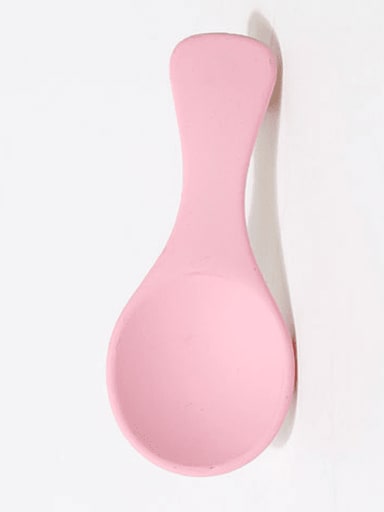 Pink spoon hairpin 28x64mm Plastic Cute Geometric Alloy Hair Barrette